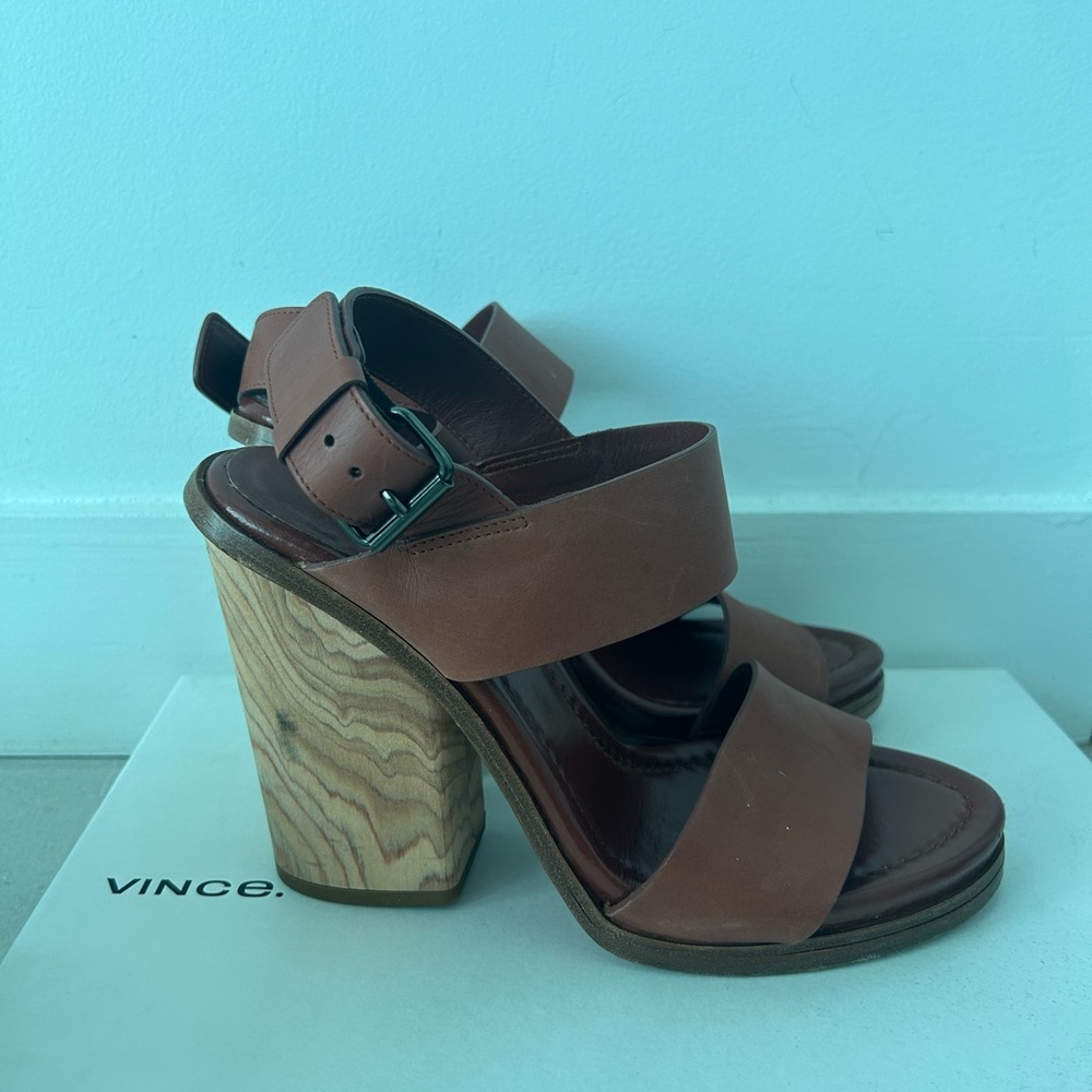 Vince platform sandal